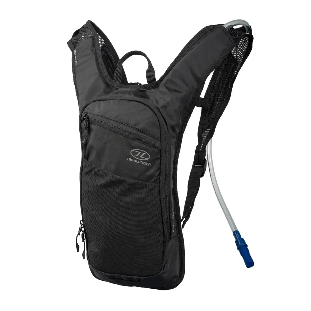 highlander bolt lite hydration pack black size bags 640